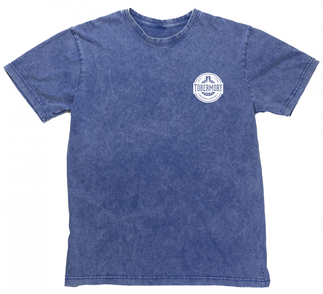 Blue - Acid Wash TBC Tshirt