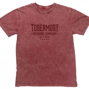 Burgundy - Acid Wash TBC Tshirt